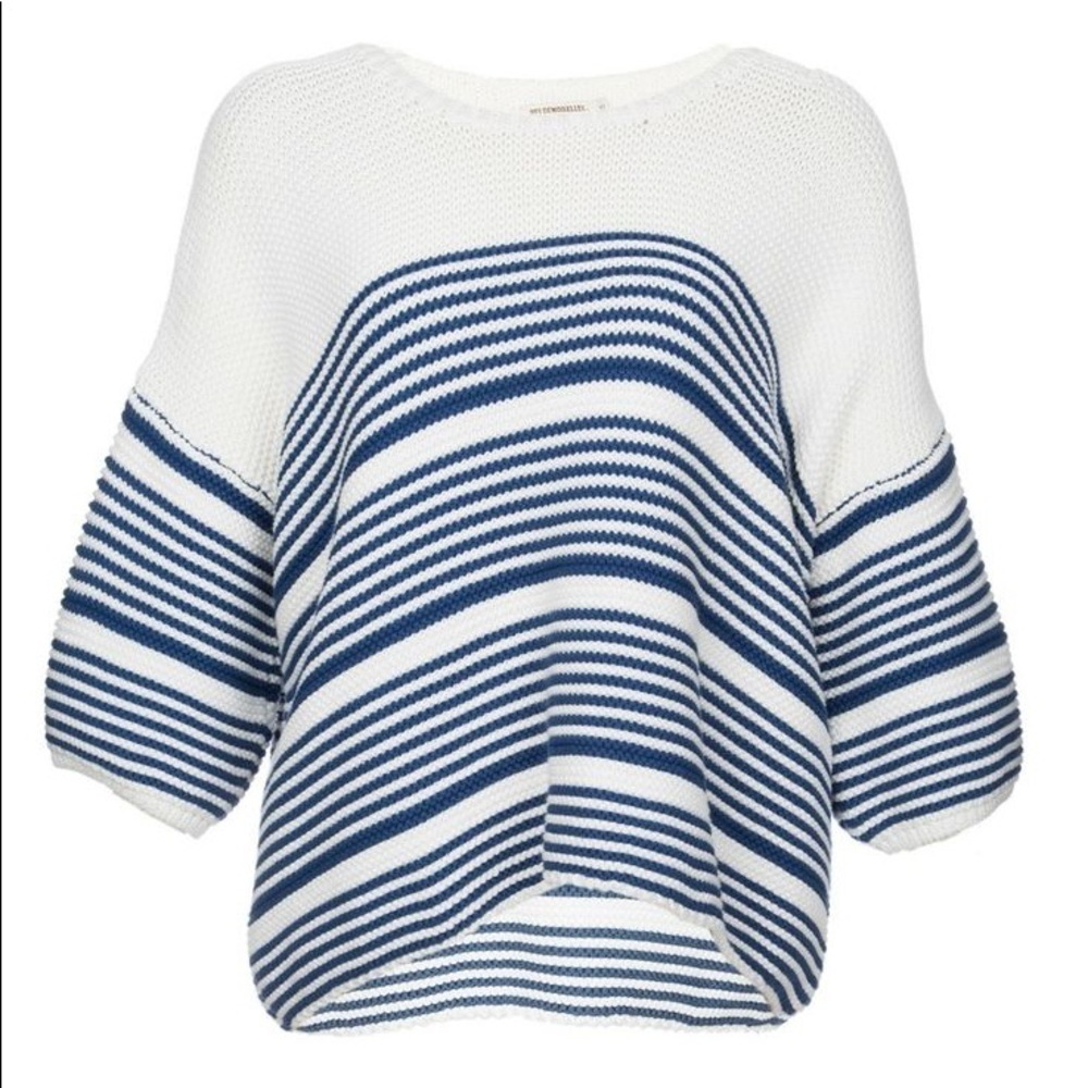 mes demoiselles mathis knot boxy sweater one size